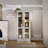 Latitude Run® Mahfuza Angled Tall Display Cabinet-949247985