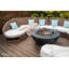 Foyer de table rond en béton Lunar Bowl-119602989-119602990