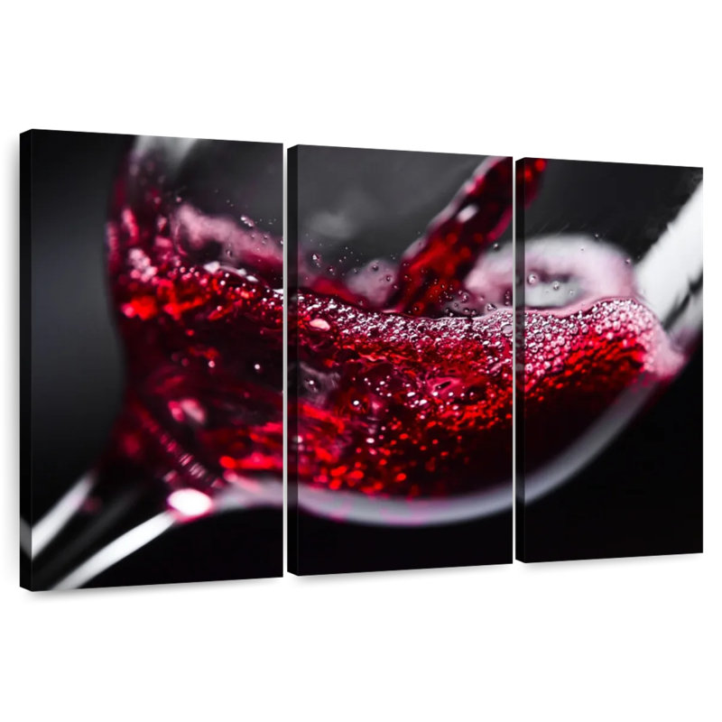 Vin rouge Yarlin, H 36 po x l 57 po