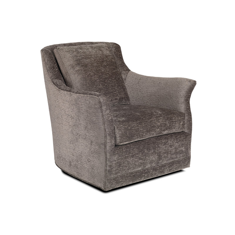 Arcadia Flared Arm Swivel Rocker, Boca Sage
