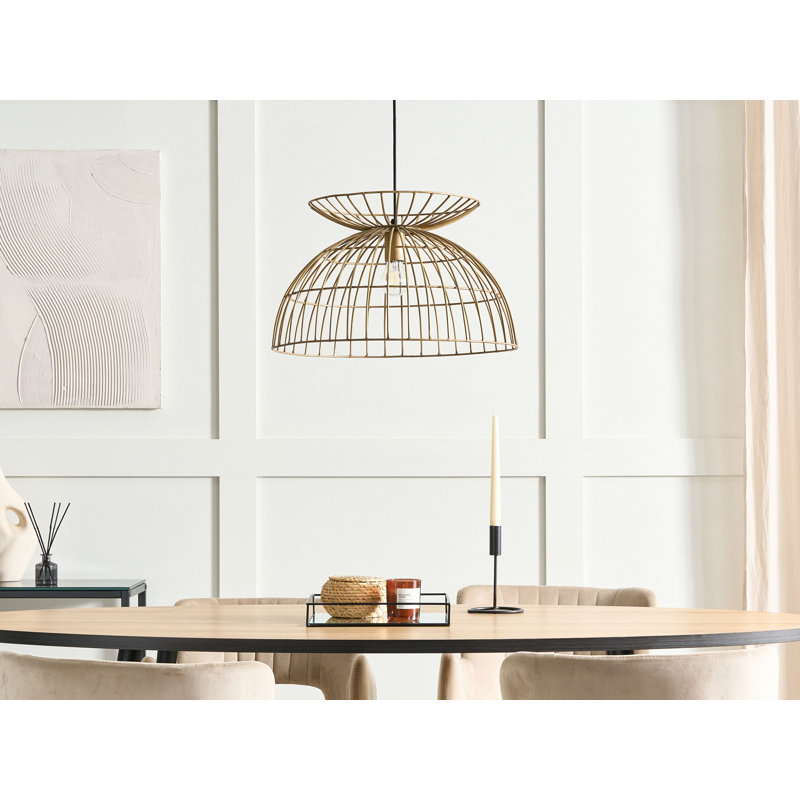 Adai 1 - Light Brass Single Pendant