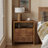 Manish 2 Drawer Nightstand With Charging Station-1465036416
