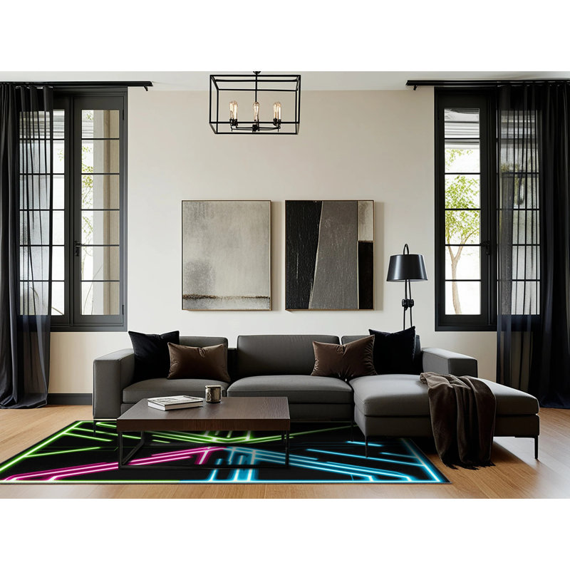 Tapis Dusk Fusion, Rectangulaire 8 pi x 12 pi