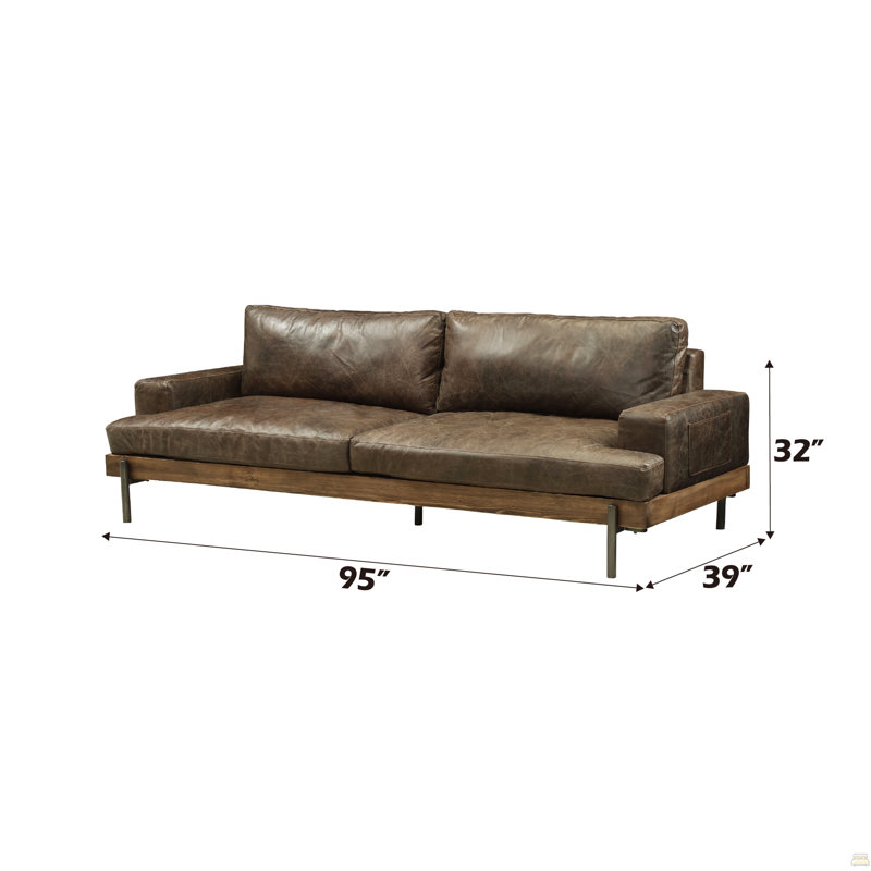 Top Grain Leather Sofa