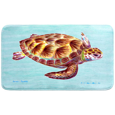 Tapis de bain Green Sea Turtle