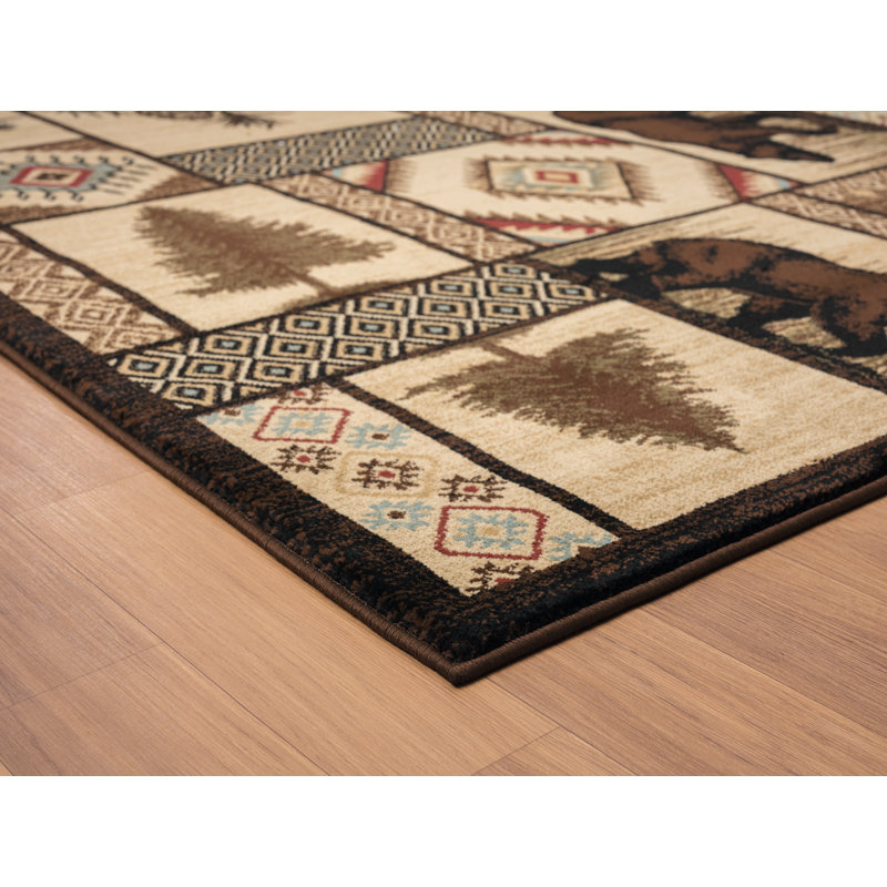 Domna Patchwork Indoor Rug, Rectangle 1'10" x 3' 