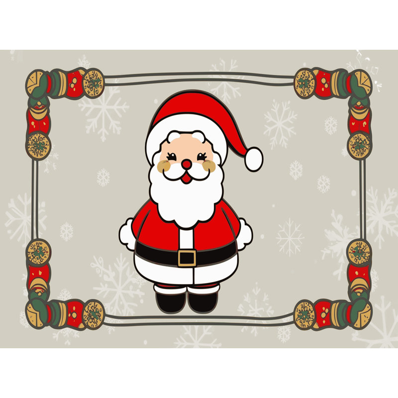 Tapis de Noël, Rectangle de 5 pi x 8 pi