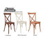 Ensemble de 2 chaises en résine «Steel Skeleton» par Chivari-106428397