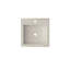 Lavabo pour salle de bain blanc mat