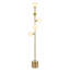 Bendeguz 151.5 cm Satin Brass Tree Floor Lamp