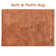 Parmelia Polypropylene Rust Non-Slip Backing Area Rug 