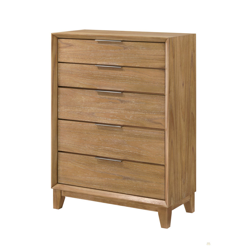 Commode haute 5 tiroirs 1pc