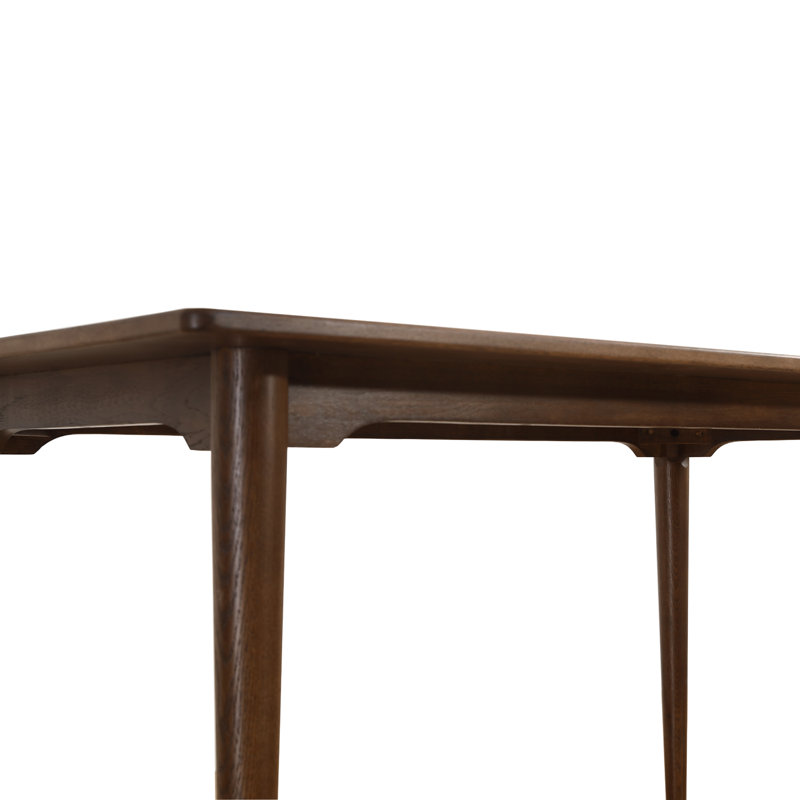 Ashford Rectangle Wooden Dining Table, Walnut