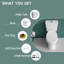 Toilette allongée 17 po ADA Comfort
