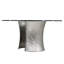 Serpentine Round Glass Dining Table-50285851