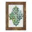 Motif algue et azule II - impression encadrée avec verre-1536822804-1536822812