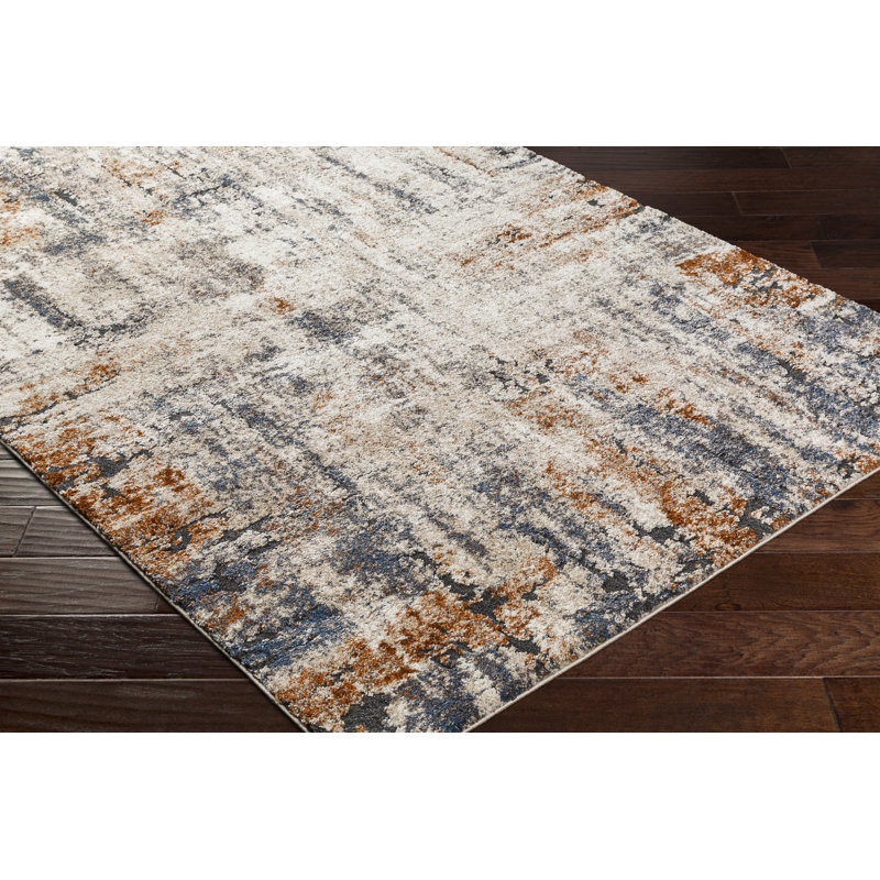 Dunigan Abstract Indoor Rug, Rectangle 2' x 3'