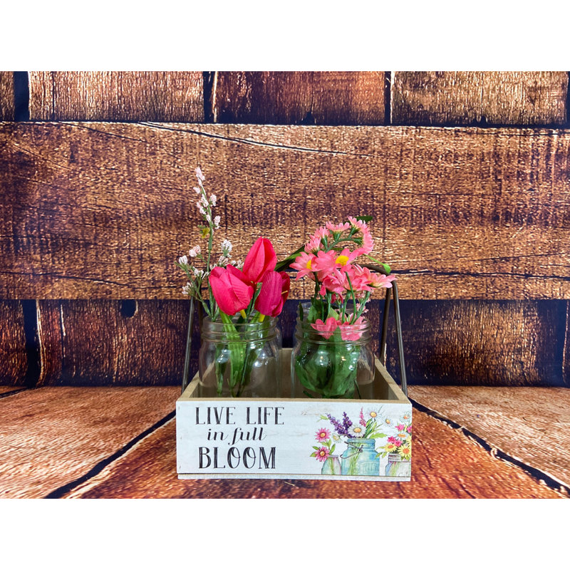 Pot Mason Live Life in Full Bloom