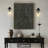 1 - Light Dimmable Armed Sconce With Clear Glass-5567458