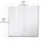 56.29" - 60" W x 60" H Single Sliding Frameless Tub Door-85752690