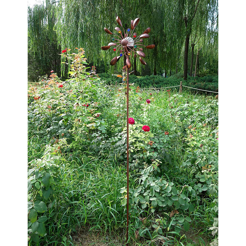 Ornement Ketisha Solar Wind Spinner Emerald