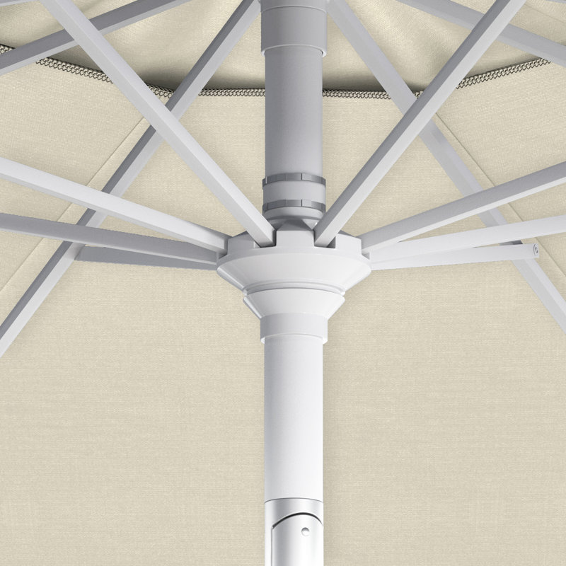 Parasol 108 po Aalieyah, White, Toile Toile Toile Sunbrella®