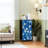 4 Drawer Dresser for Bedroom, Narrow Chest of Drawers, Wooden Top and Study Iron Frame 18"x37.5"-(WxH)
