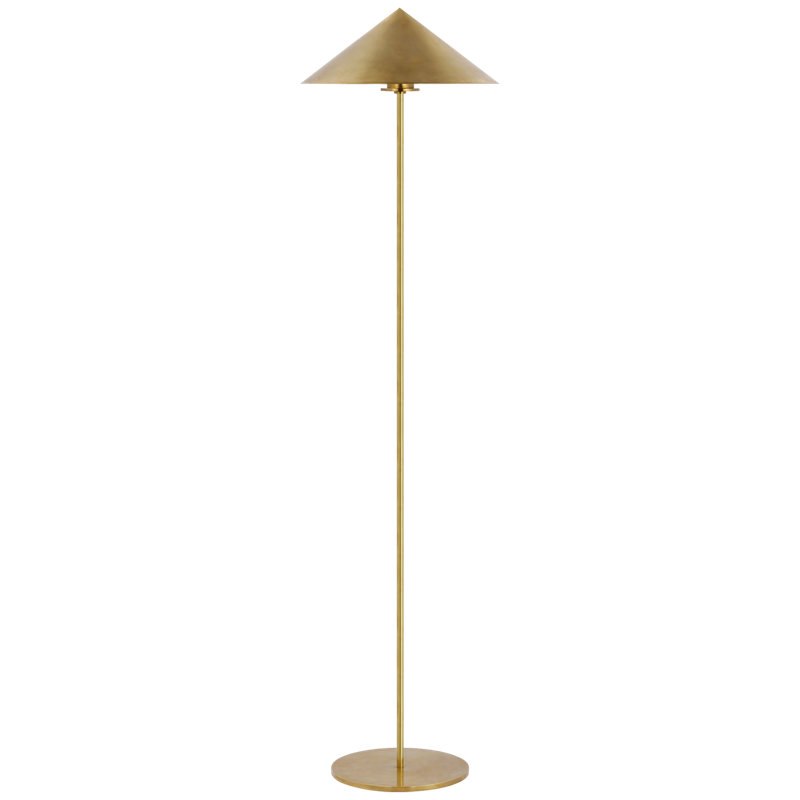 Orsay Floor Lamp, Antique Brass