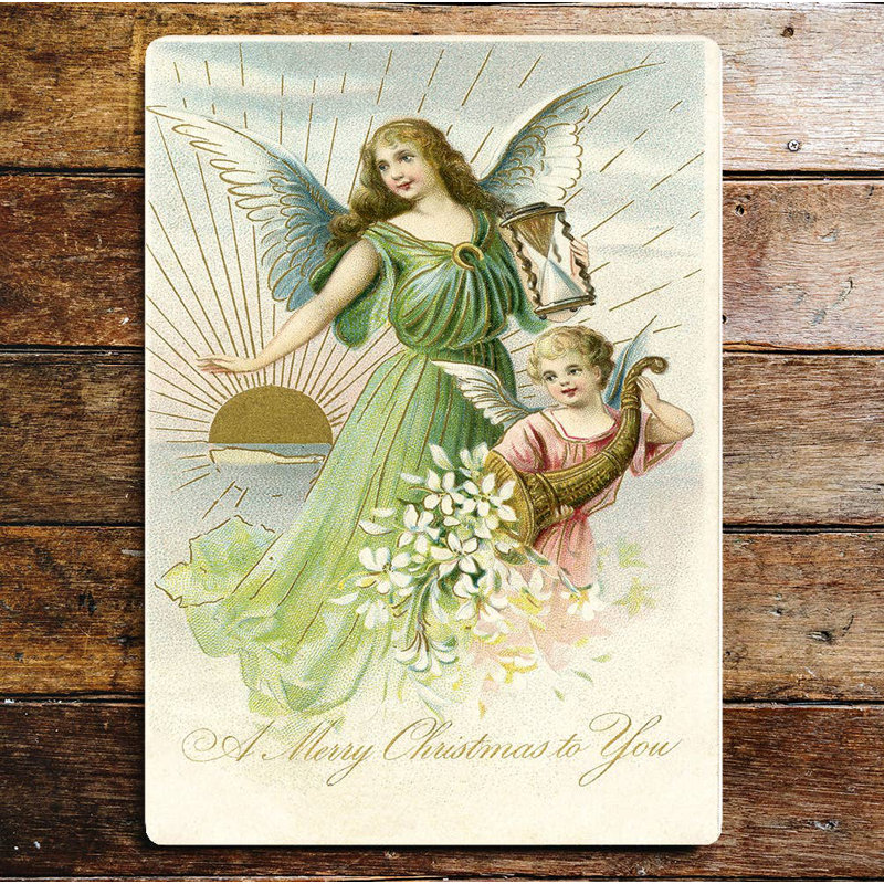 Wall Decor on Metal, 25cm H x 20cm W