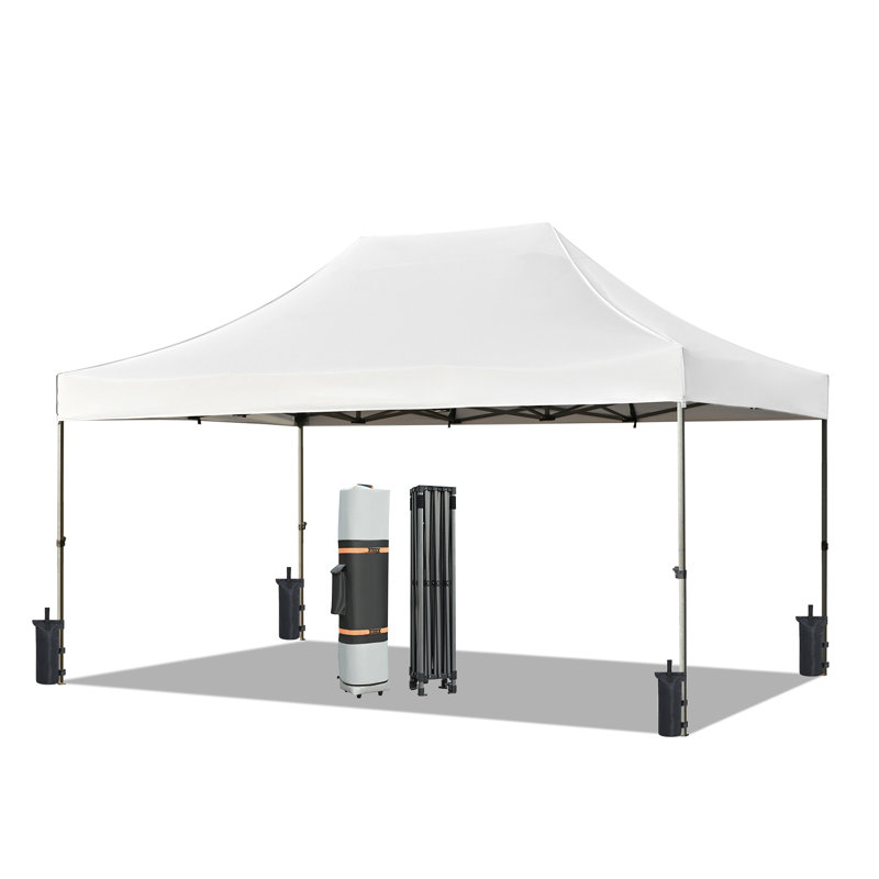 Auvent 10 x 15 Pop Up, Blanc