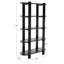 Bibliothèque en bois massif H 72 "x l 40,5" Benito