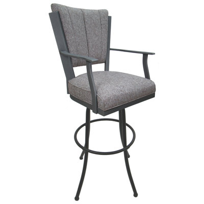 Tabouret de bar pivotant Cunegonda