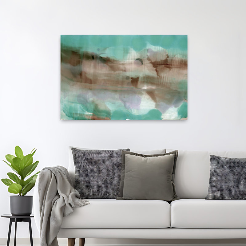 Contemporary Art Abstract Modern Art, 32'' H x 48'' W
