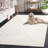 Blakelynn Solid Color Hand Tufted Cotton/Wool Area Rug in Ivory-904812074