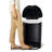 Simplehuman 50 Liter / 13 Gallon Semi-Round Kitchen Step Trash Can with Secure Slide Lock, Plastic-11266103
