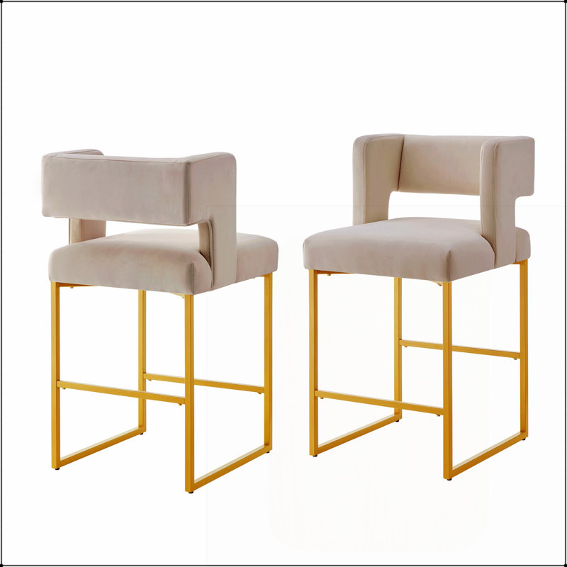 Ensemble de 2 chaises de bar Modern Fashion