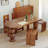 Solid wood warm environmental table-110494171