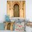 Vieille porte au Maroc - reproduction sur toile-67466914-67466905