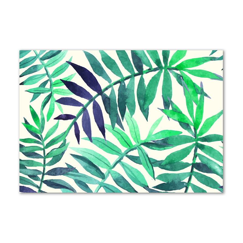 Tropical Leaves - Wrapped Canvas Print