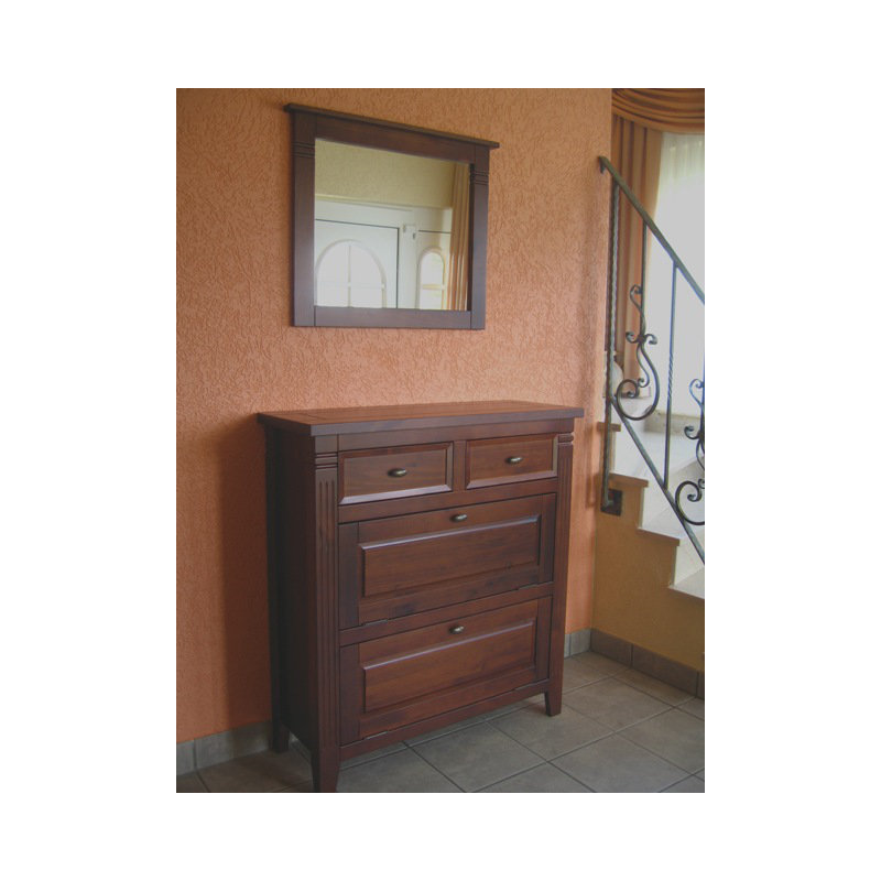 Boris Wood Wall Mirror