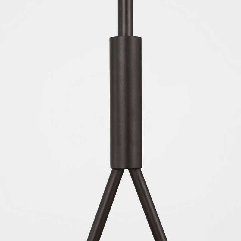Richard June Transitional Liora Pendant Light, 12, Aged Iron, Aged Iron
