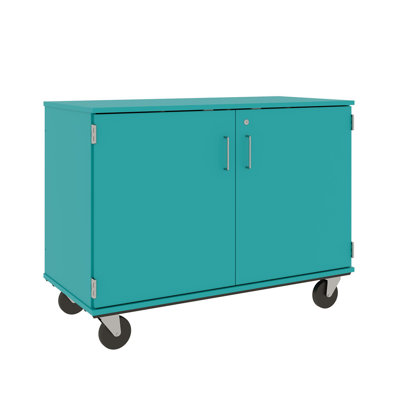Mobile 12 Compartment Manufactured Wood Cubby