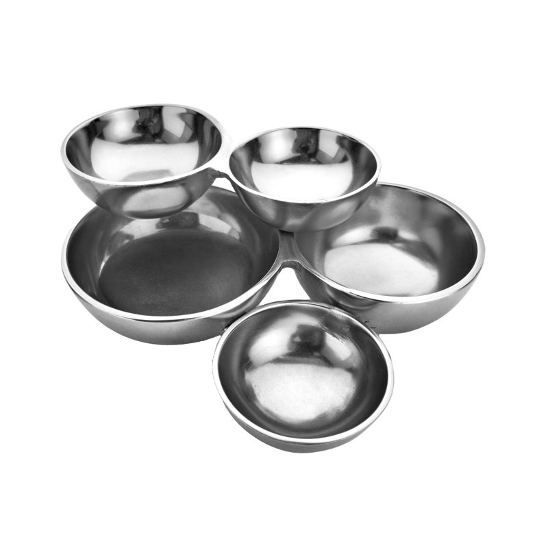 Small Gold Cluster Bowl, Stainless