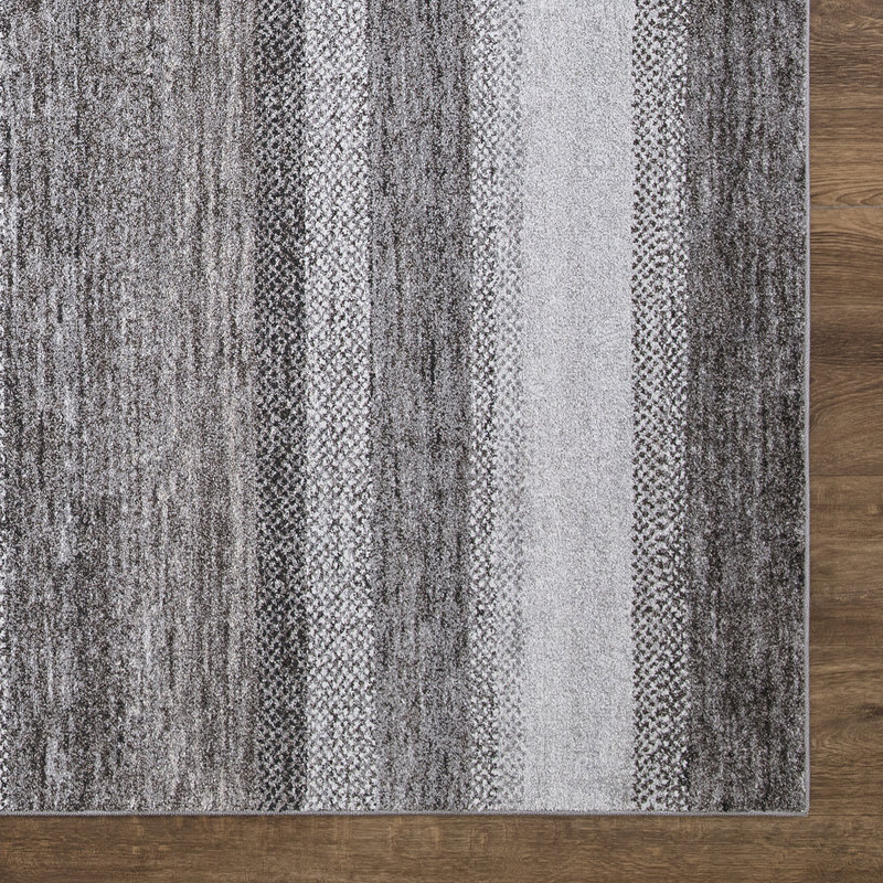 Striped Indoor Rug, Rectangle 9'3" x 12'6"