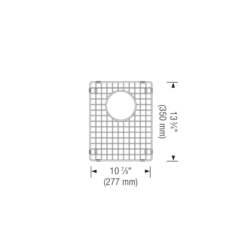 GRILLE PRECIS 1,75 16 po
