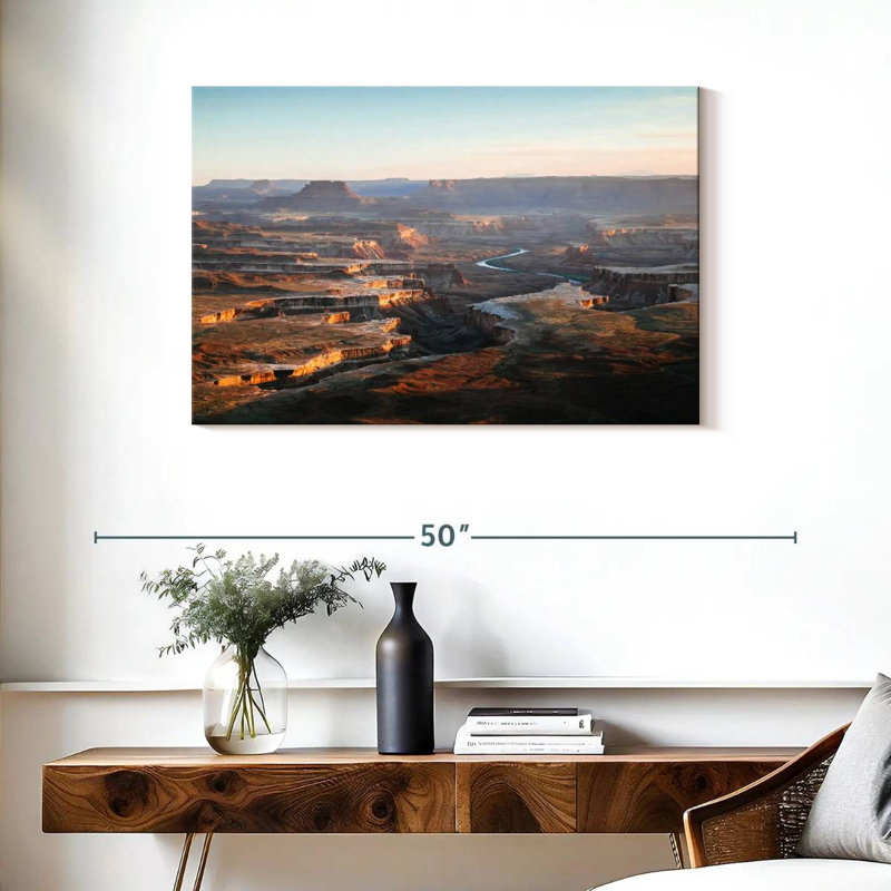 Alvord Great River, 24" H x 36" W