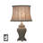 Holmwood 45.5cm Table Lamp, Bedside Buffet Lamp with Mosaic Design Base & Polyester Shade-36587976