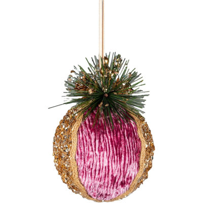 11.5cm Polyvinyl Chloride (PVC) Ball Ornament