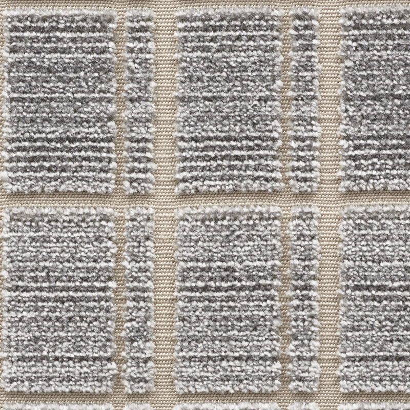 Schumacher x David Oliver Otto Velvet Fabric, Pewter