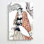 Danjuro As A Warrior by Ohara Koson - Wrapped Canvas-55342411